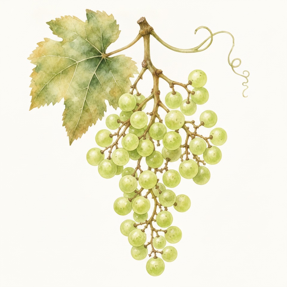 信濃リースリング（Shinano Riesling）のイラスト