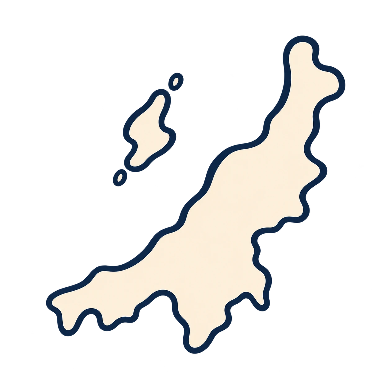 新潟の産地イラストマップ